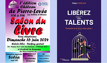 📚 Salon du Livre des Sables d'Olonne - 16 juin 2024 📚 - La Acteurs Locaux des Pays de Loire